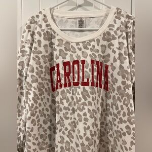 Gameday Couture University of South Carolina leopard print sweatshirt